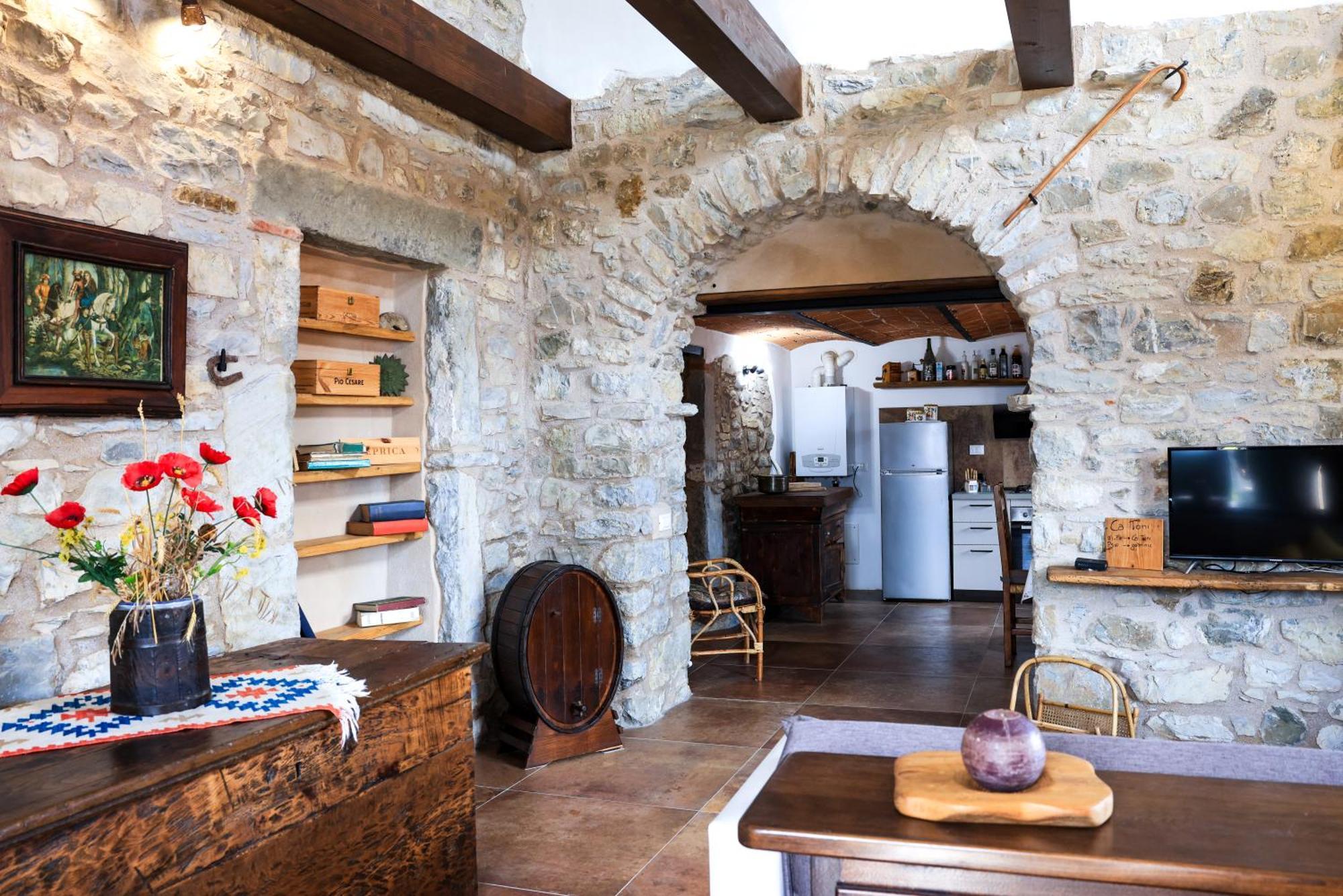 Vila Ca'Toni Bagnone Exteriér fotografie